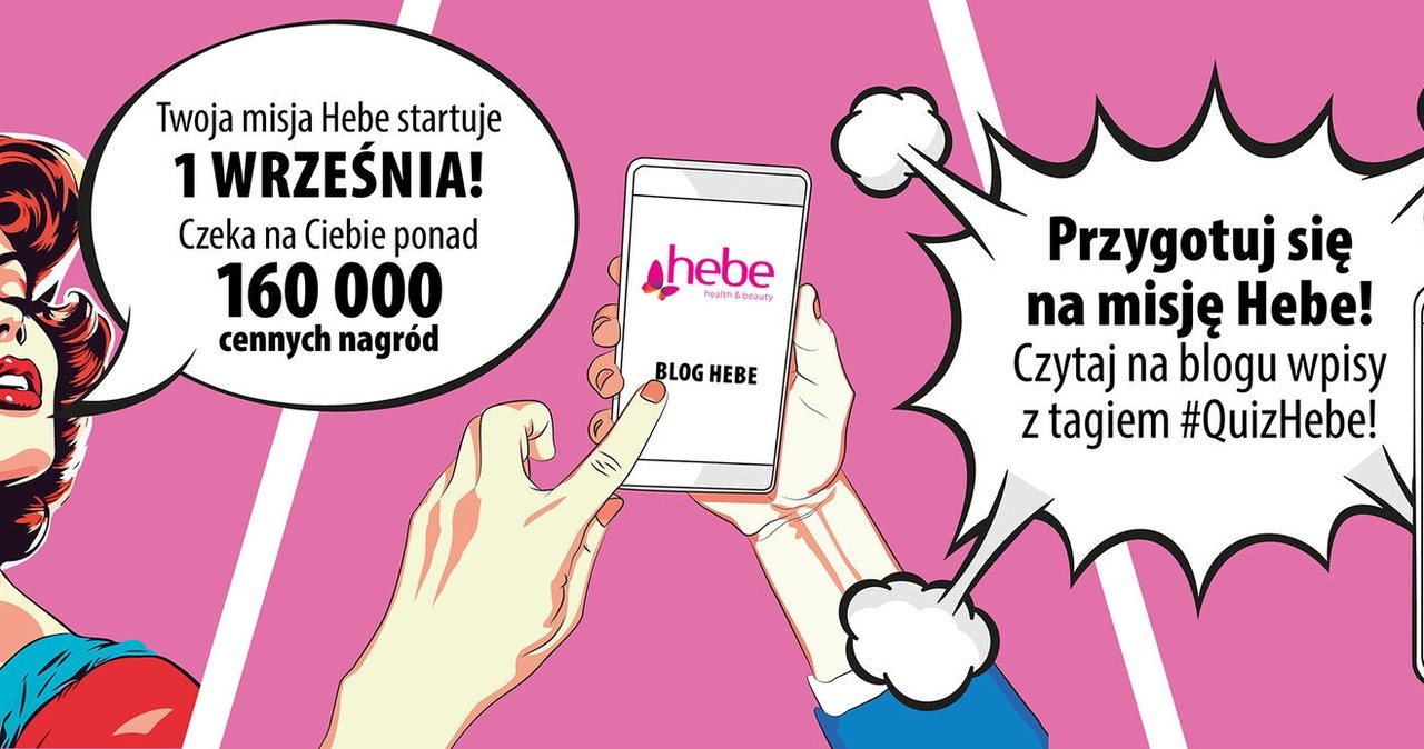 Hebe szykuje niespodziankę i ponad 160 000 nagród. Czas się przygotować /Hebe /INTERIA.PL