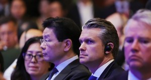 "Hegemonia jednego mocarstwa". Pete Hegseth upomniał Pekin