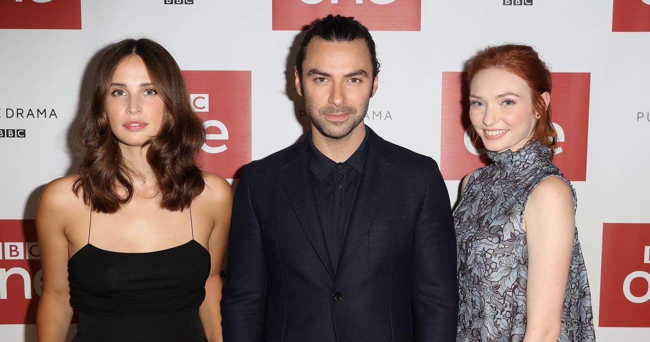 Heida Reed, Aidan Turner, Eleanor Tomlinson /Chris Jackson /Getty Images