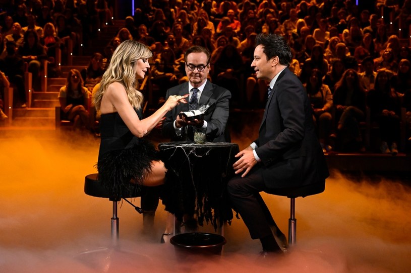 Heidi Klum w programie Jimmy'ego Fallona /NBC /Getty Images