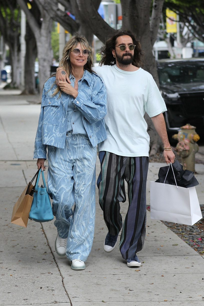 Heidi Klum z mężem /Backgrid/East News /East News