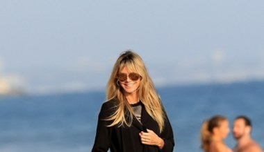 Heidi Klum z rodziną na plaży. Mieli niezły ubaw!