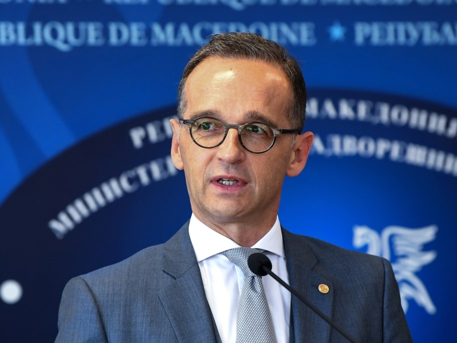 Heiko Maas /	GEORGI LICOVSKI /PAP/EPA