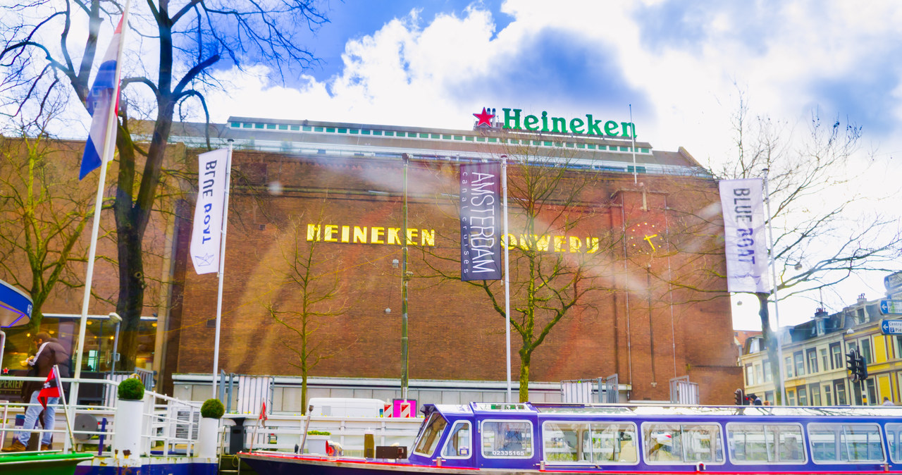 Heineken ostatecznie wycofuje się z Rosji. Nz. browar w Amsterdamie /123RF/PICSEL