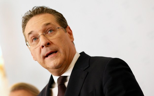 Heinz-Christian Strache /FLORIAN WIESER /PAP/EPA