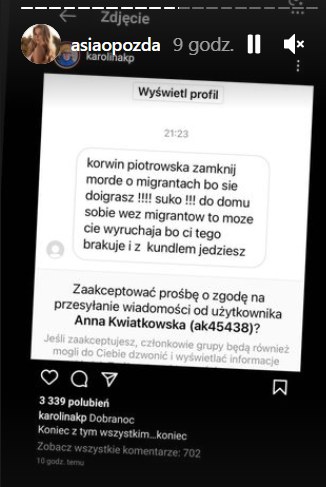 Hejterka Joannya Opozdy atakowała także inne gwiazdy /Instagram