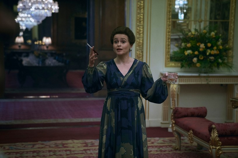 Helena Bonham Carter w serialu "The Crown" /Des Willie / Netflix /materiały prasowe