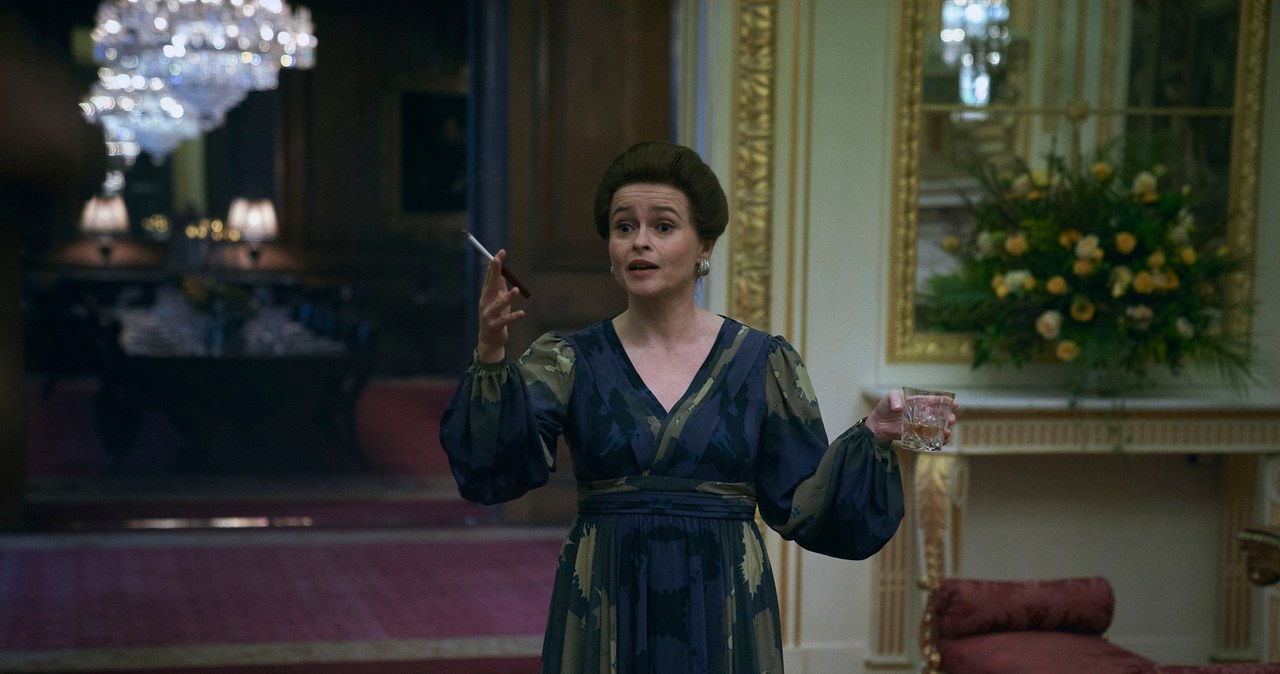 Helena Bonham Carter w serialu "The Crown" /Des Willie / Netflix /materiały prasowe