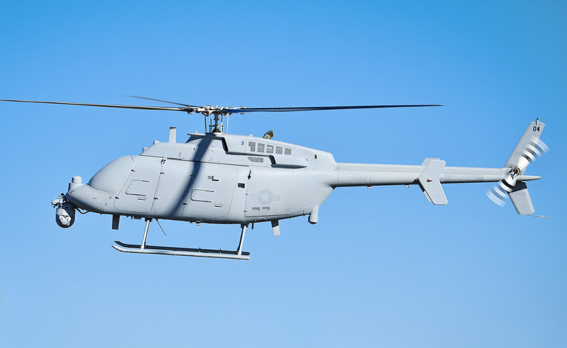 Helikopter bezzałogowy MQ-8C Fire Scout /US NAVY /Wikimedia