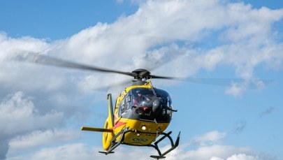 Helikopter LPR lądował w centrum Krakowa. Tworzyły się korki 
