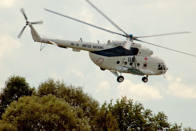 Helikopter ONZ na zdjęciu ilustracyjnym. /Shutterstock