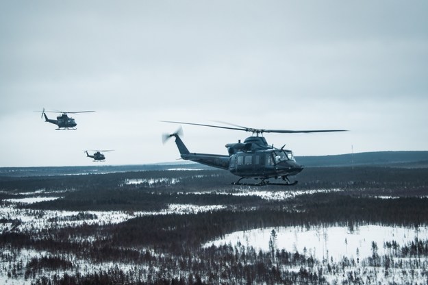 Helikoptery norweskich i kanadyjskich sił specjalnych /Lt(N) Melanie Aqiqi