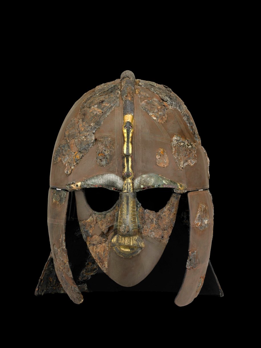 Hełm z Sutton Hoo /The Trustees of the British Museum /