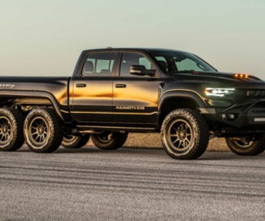 Hennessey Mammoth 1000 6x6 TRX – sześciokołowy pickup z tysiącem koni pod maską