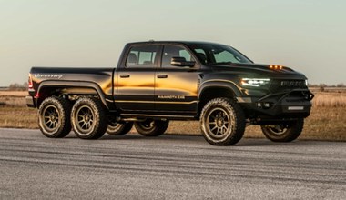 Hennessey Mammoth 1000 6x6 TRX – sześciokołowy pickup z tysiącem koni pod maską