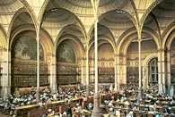 Henri Labrouste, Czytelnia Biblioteki Narodowej w Paryżu, 1862-1868 /Encyklopedia Internautica