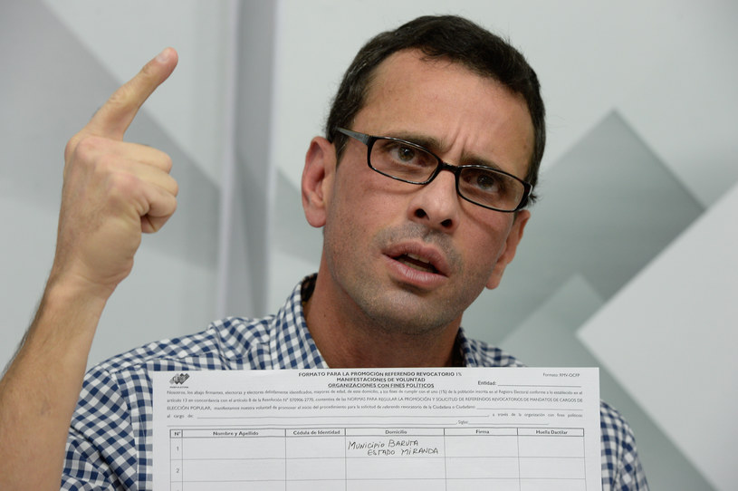 Henrique Capriles /Federico Parra /AFP