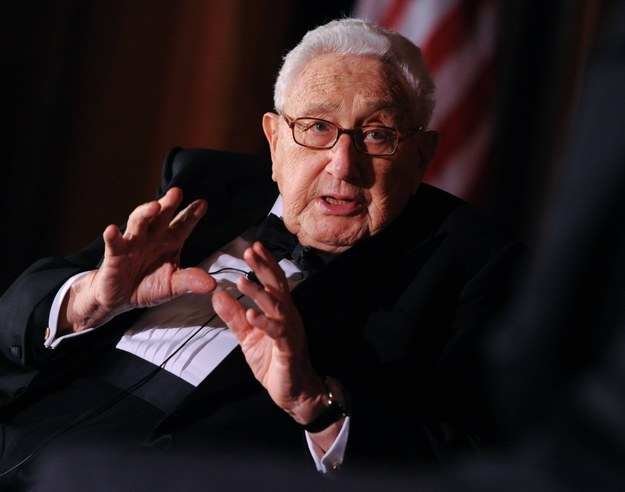 Henry Kissinger / 	Britta Pedersen    /PAP/EPA