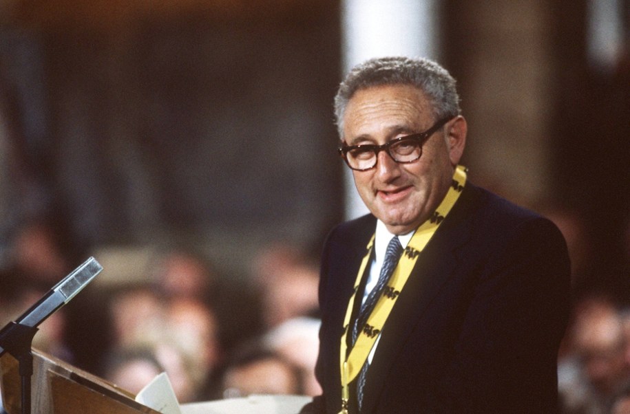 Henry Kissinger /Wöstmann /PAP/DPA