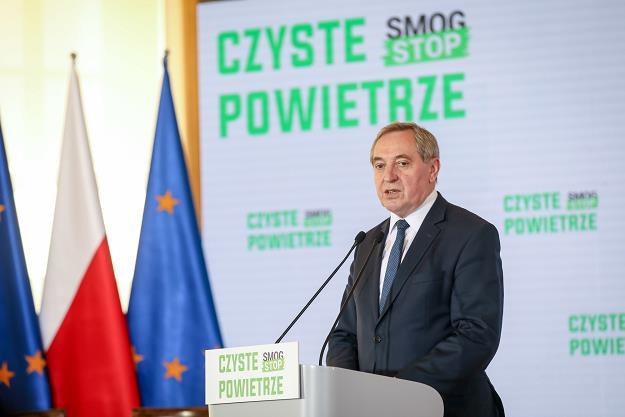 Henryk Kowalczyk, minister środowiska. Fot. Andrzej Iwańczuk /Reporter