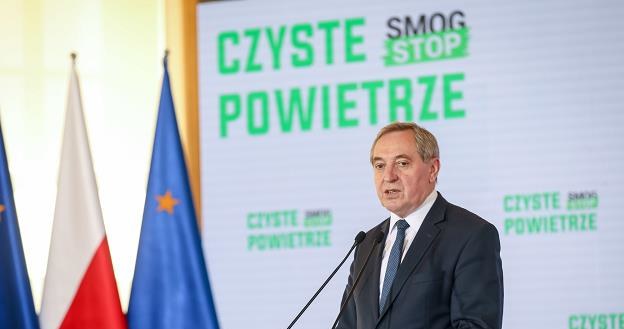 Henryk Kowalczyk, minister środowiska. Fot. Andrzej Iwańczuk /Reporter