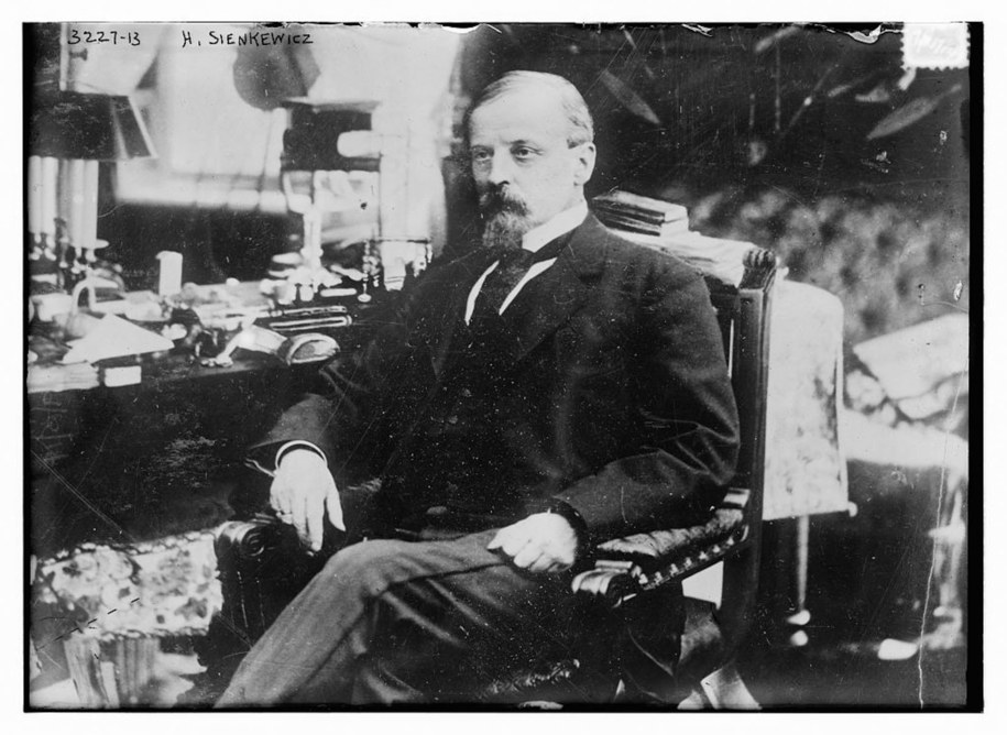 Henryk Sienkiewicz na zdjęciu z 1900 roku / 	Historic Collection / Alamy Stock Photo /PAP/EPA