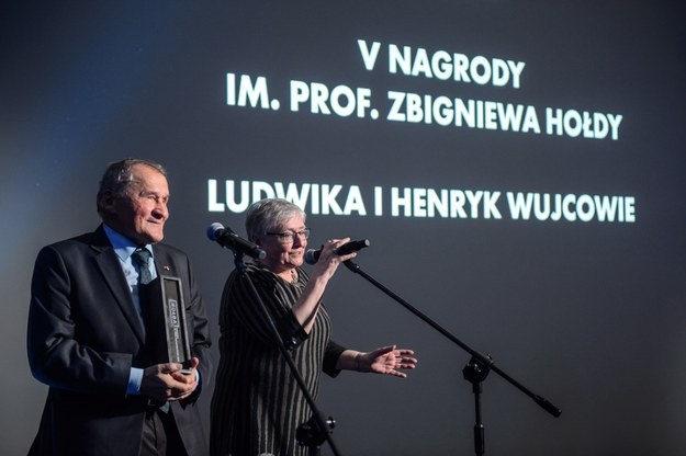 Henryk Wujec i Ludwika Wujec na zdj. z 2016 r. /Wojciech Pacewicz /PAP