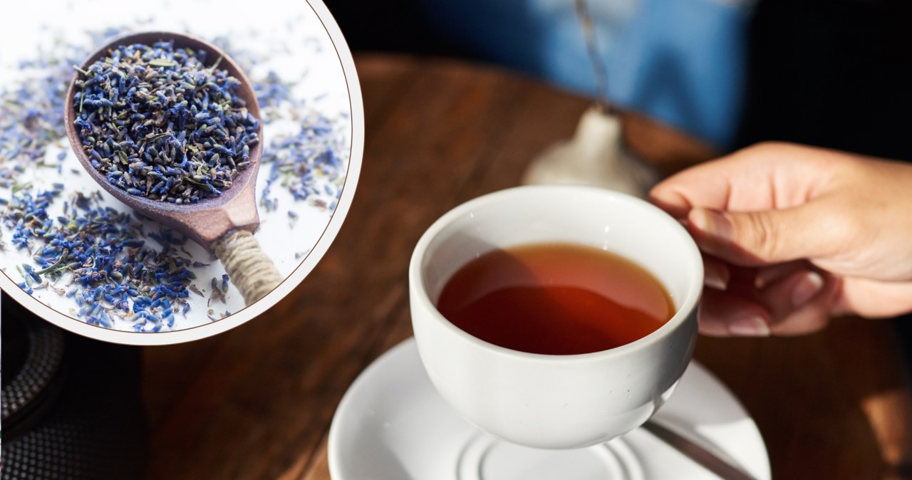 Herbata z lawendą wycisza i poprawia jakość snu /Pixel