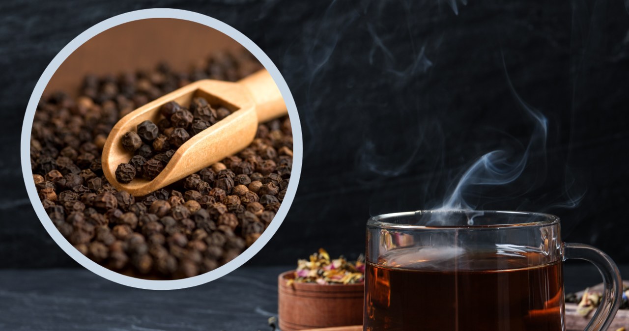 Herbata z pieprzem z rana pobudzi metabolizm i ułatwi odchudzanie | Fot. 123RF/PICSEL /123RF/PICSEL /123RF/PICSEL