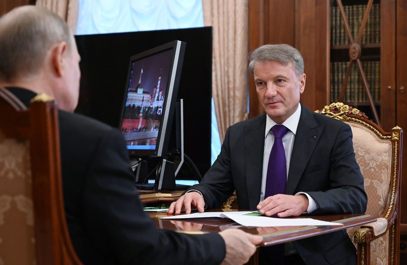 Herman Gref, szef rosyjskiego Sbierbanku /AFP