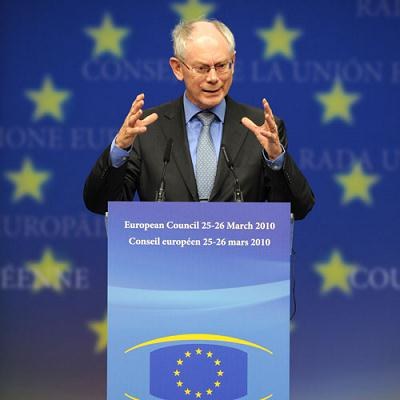 Herman van Rompuy, przewodniczący Rady Europejskiej /AFP