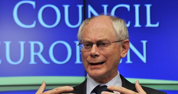 Herman Van Rompuy, przewodniczący Rady Europejskiej /AFP