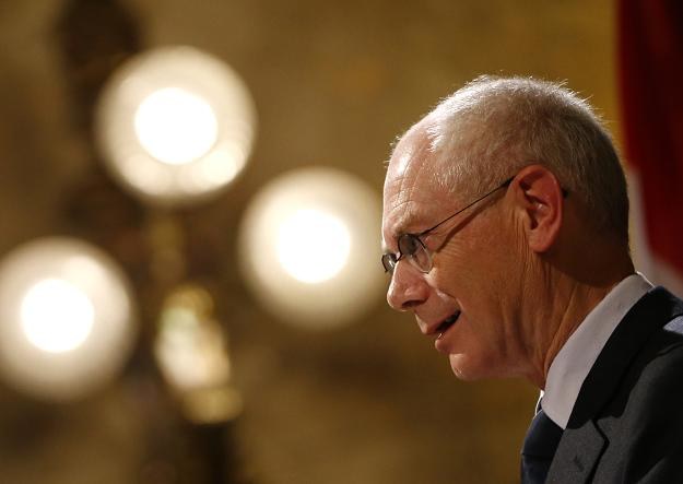 Herman Van Rompuy, przewodniczący Rady Europejskiej /AFP