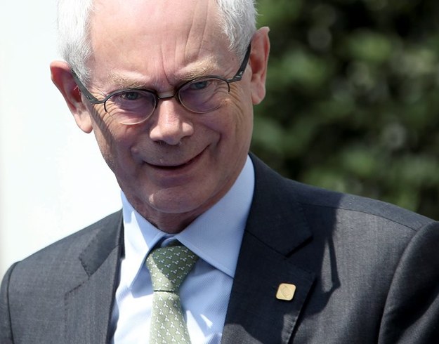 Herman van Rompuy /OLIVIER HOSLET /PAP/EPA