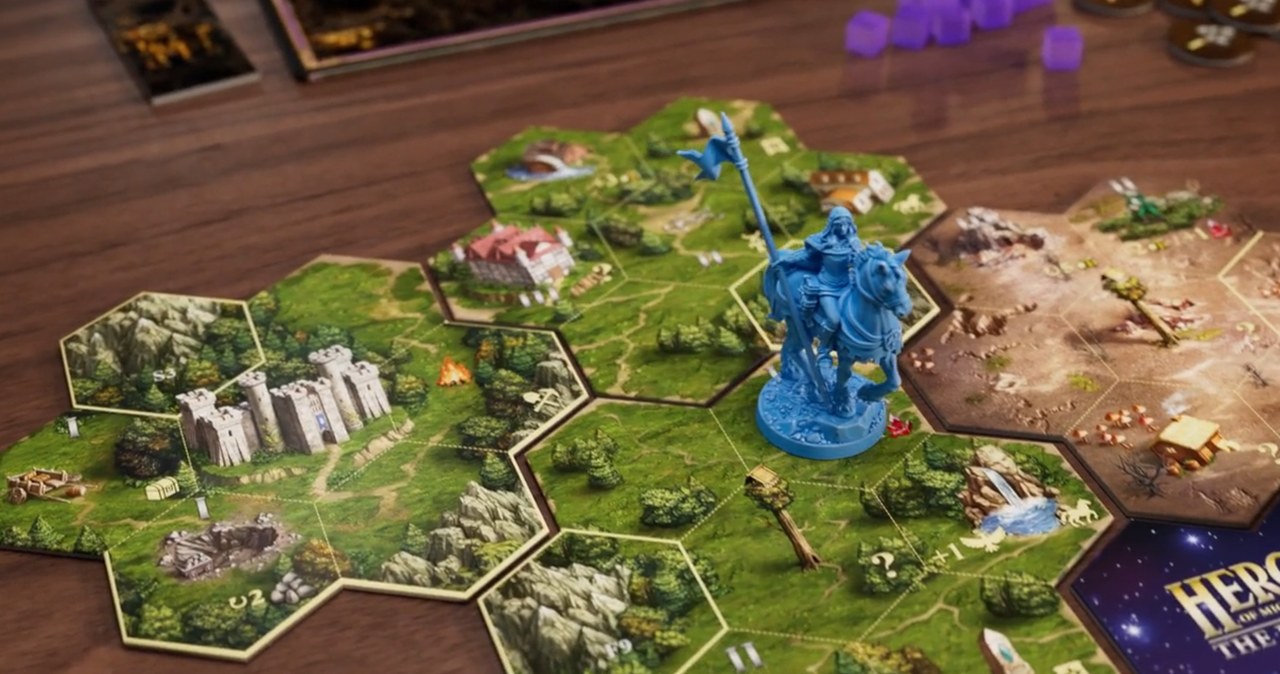 Heroes of Might & Magic III The Board Game - cel na Kickstarterze zrealizowany błyskawicznie /materiały prasowe