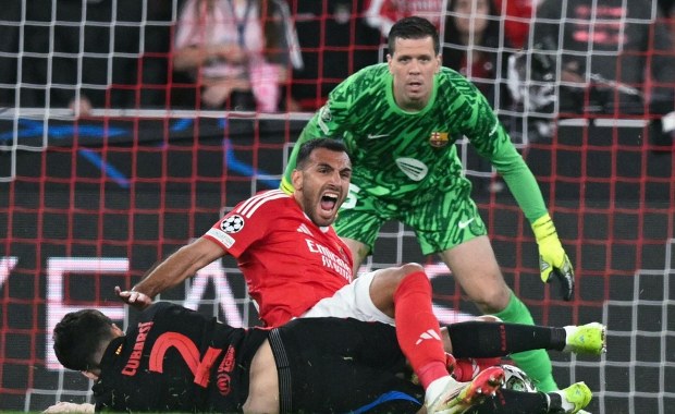 Heroiczna obrona Barcelony w Lizbonie. Szczęsny nie do pokonania