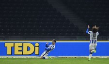 Hertha Berlin - Schalke 3-0 w meczu 14. kolejki Bundesligi. Gol Krzysztofa Piątka