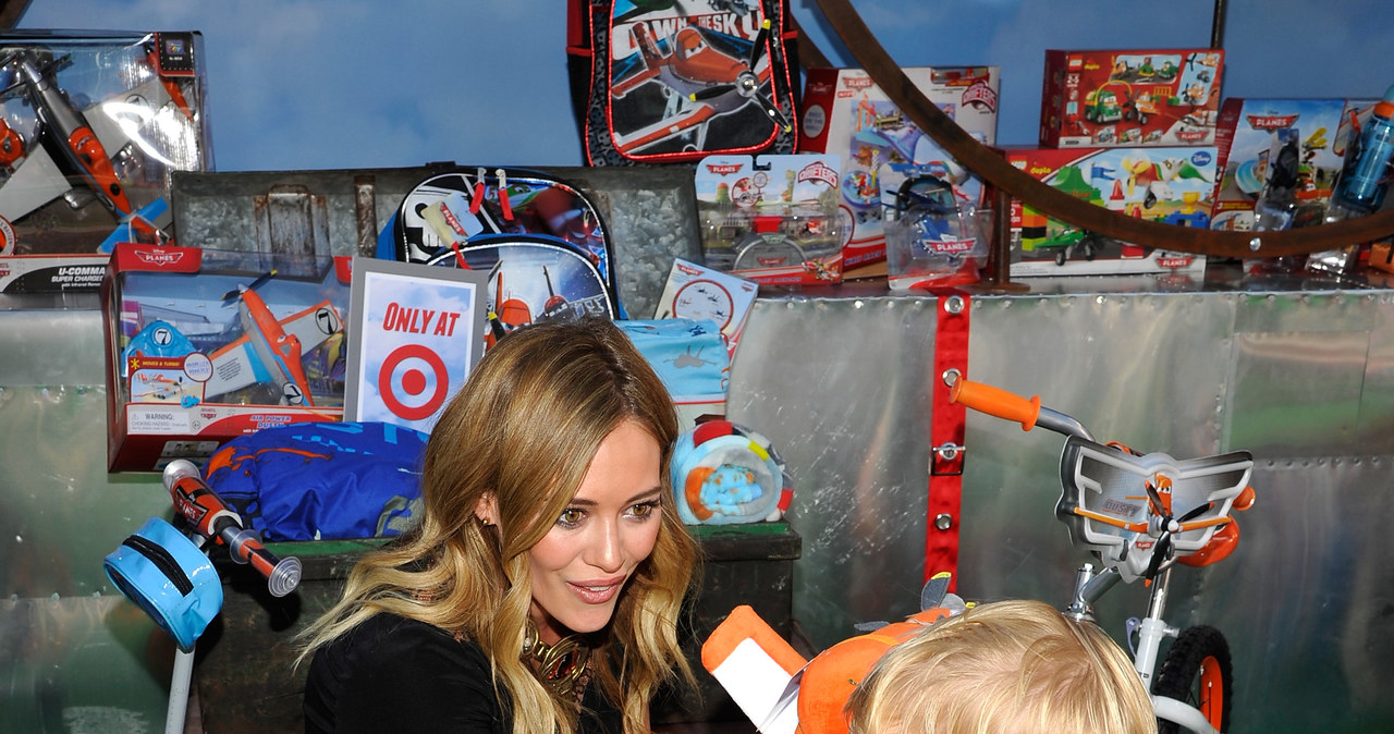 Hilary Duff z synkiem /John Sciulli /Getty Images