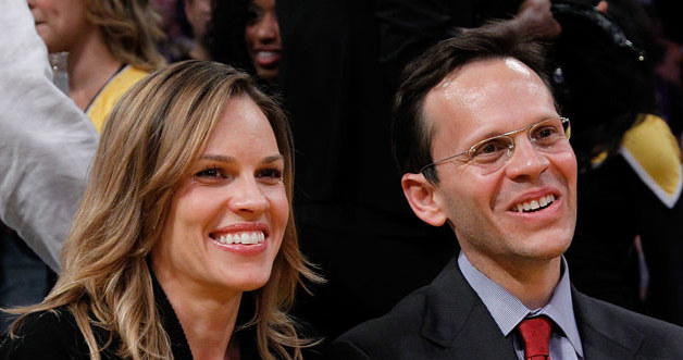 Hilary Swank i John Campisi byli parą przez pięć lat /Noel Vasquez /Getty Images