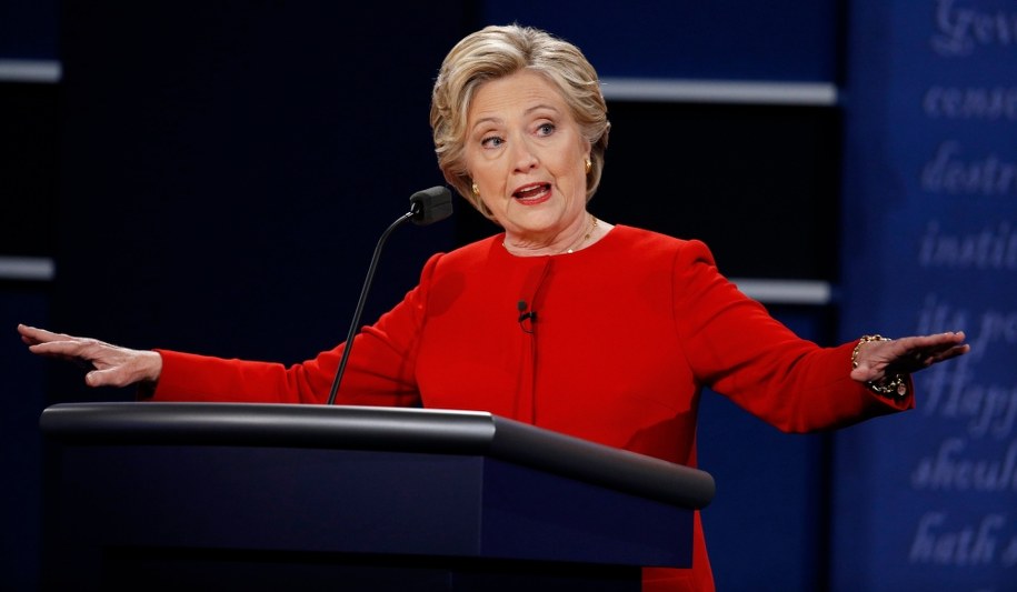 Hillary Clinton /PAP/EPA/Justin Lane /PAP/EPA