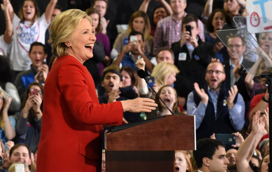 Hillary Clinton /PAP/EPA/CAITLIN PENNA /PAP/EPA