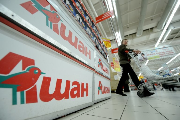 Hipermarket Auchan w Moskwie (zdj. ilustracyjne) /Natalia Kolesnikova /AFP