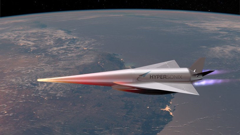 Hipersoniczny samolot będzie wynosił satelity w przestrzeń kosmiczną /Hypersonix Launch Systems /Twitter