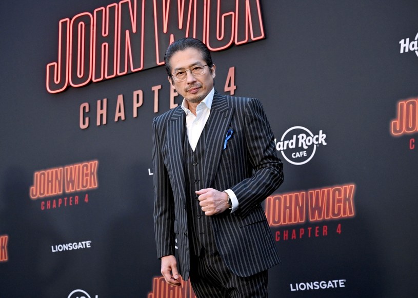 Hiroyuki Sanada na premierze filmu "John Wick 4" /Axelle/Bauer-Griffin/FilmMagic /Getty Images