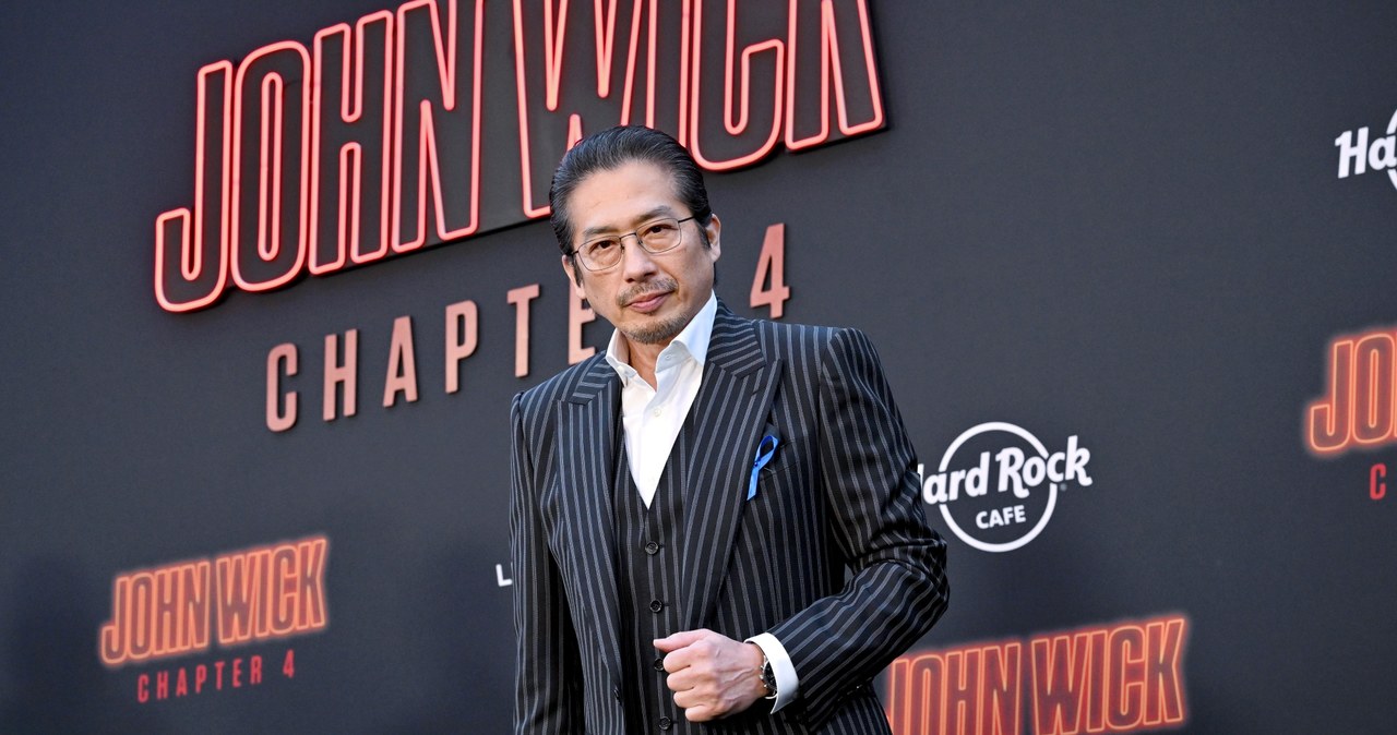 Hiroyuki Sanada na premierze filmu "John Wick 4" /Axelle/Bauer-Griffin/FilmMagic /Getty Images