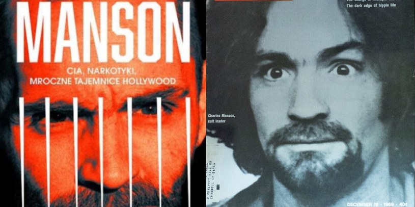 Historię procesu Mansona i jego rodziny można pożnać dzięki książce „Manson, CIA, narkotyki, mroczne tajemnice Hollywood” /INTERIA.PL/materiały prasowe
