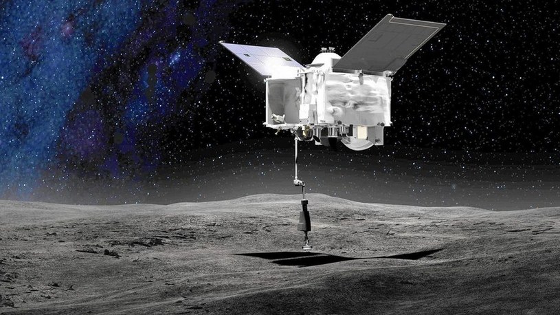 Historyczna misja NASA zakończona sukcesem. Sonda pobrała próbkę z planetoidy [FILM] /Geekweek
