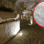 Historyczne graffiti w katakumbach w Izraelu. Ma 1400 lat i jest początkiem wielkiej zagadki