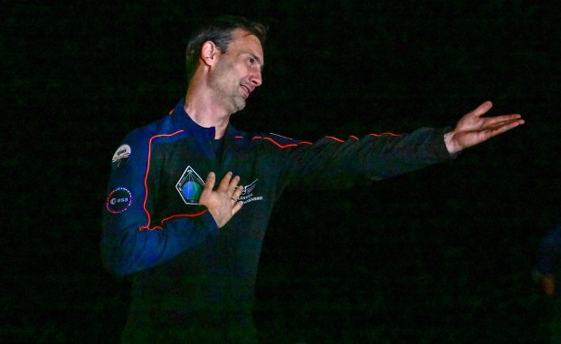 Historyczne słowa Uznańskiego-Wiśniewskiego z pokładu kapsuły