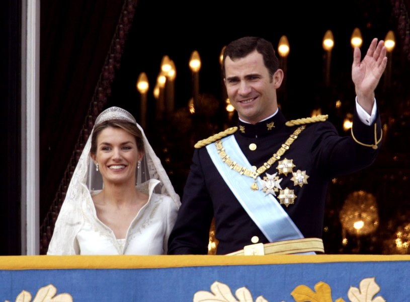 Historyczny, hiszpański ślub. Król Filip i królowa Letizia /Lalo Yasky / Contributor /Getty Images